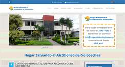 Desktop Screenshot of hogardealcoholicos.org