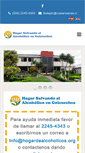 Mobile Screenshot of hogardealcoholicos.org