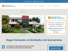 Tablet Screenshot of hogardealcoholicos.org